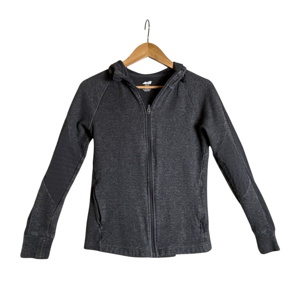 Avia Women’s Full Zip Hooded Athletic Jacket Gray Size S (4–6) EUC - Picture 2 of 7